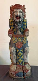 Pedanda, Hohepriester der Brahmanenkaste - sculptuur -