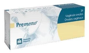 Premeno Vaginale Ovules – Tegen Vaginale Droogheid – 14 stuk, Ophalen of Verzenden, Nieuw