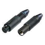 XLR adapter | Unisex | Neutrik | convertCON | NC3FM-C-B, Audio, Tv en Foto, Audiokabels en Televisiekabels, Verzenden, Nieuw