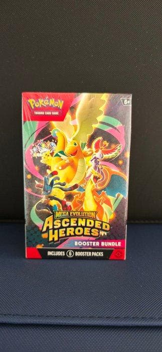 Pokémon - 6 Booster bundle - Mega Evolution-Ascended Heroes, Nieuw