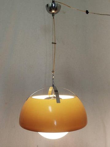 Plafondlamp - In de stijl van Vico Magistretti. - Plastic -, Antiek en Kunst