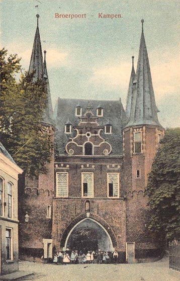Nederland - Prov. Overijssel - stad, dorp en landschap -, Gelopen