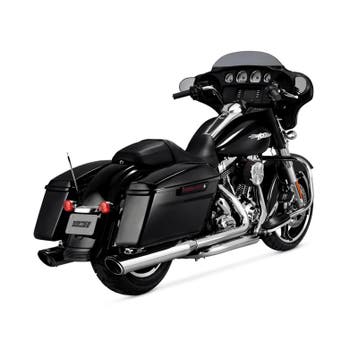 Vance & Hines HD Dresser 17-22 Twin Slash Round Chrome, Ophalen of Verzenden, Nieuw