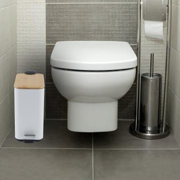 Moderne Pedaalemmer Wit | 5 Liter | Premium | Beste Prijs, Huis en Inrichting, Woonaccessoires | Prullenbakken, Met pedaal, Nieuw