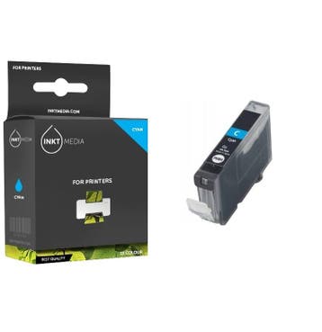 Geschikt Canon BCI-6PC  inktcartridge Foto Cyaan, Nieuw, Cartridge, Inktmedia