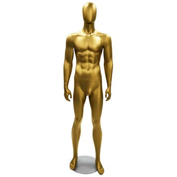 Faceless etalagepop heer merk Gruppo Corso 76S goud EX