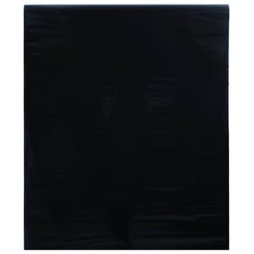 vidaXL Raamfolie statisch matzwart 60 x 2000 cm PVC, Verzenden, Nieuw, Zwart
