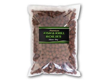 Premium Fish & Krill Boilies 15mm - 5kg - XL Baits, Watersport en Boten, Verzenden, Nieuw, Overige typen