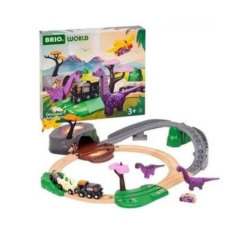 BRIO Dinosaur Adventure Circuit-7312350360943-Vanaf 3 jaa..., Verzenden, Nieuw