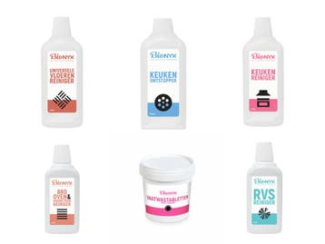 Keuken schoonmaak pakket 6-delig | 100% Biologisch, Verzenden, Schoonmaakmiddel