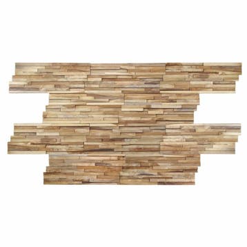 Mozaïek Hout Old Teak (P 30) 50X20 Cm (Prijs Per 1M²), Ophalen of Verzenden, Nieuw