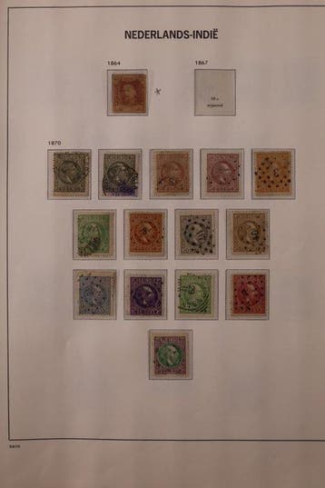 Overzeese Rijksdelen 1864/1978 - Gevorderde collectie in 3, Gestempeld