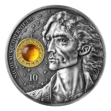 Malta. 10 Euro 2023 2 oz Malta Copernicus 10 Euro Silver BU