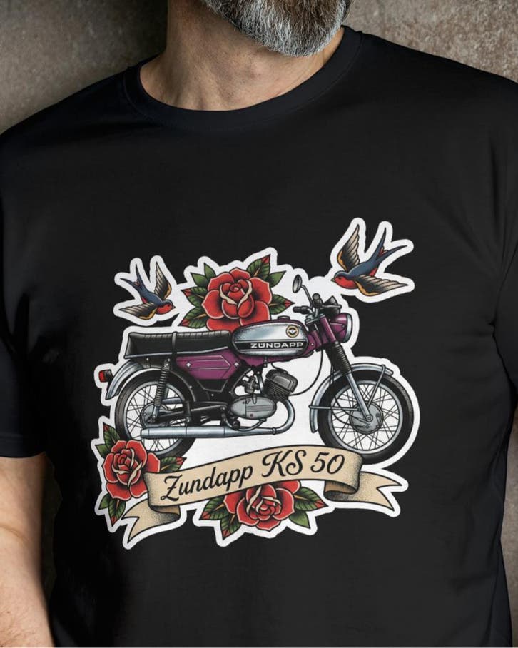 Zündapp KS50 / Seringa - KS 50 T-shirt, Kleding | Heren, T-shirts, Nieuw, Verzenden