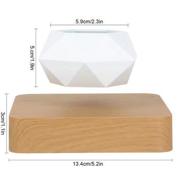 Zwevende Bonsai Bloempot met Magnetische Levitatie Rotatie, Verzenden, Nieuw
