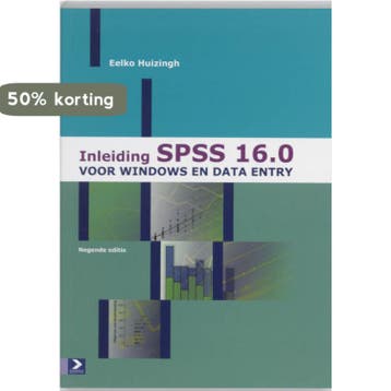 INLEIDING SPSS 16.0 VOOR WINDOWS EN DATA ENTRY - E. Huizingh, Verzenden, Zo goed als nieuw, E. Huizingh