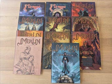 Merlin - 10x C + B - EO/Ré - 11 Album - 2000/2009, Boeken, Stripboeken, Nieuw