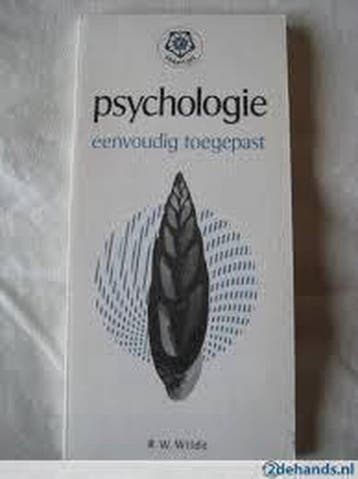 Psychologie eenvoudig toegepast - Wilde 9789020205619, Verzenden, Gelezen, Wilde