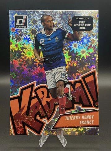 2026 Panini Donruss FIFA Thierry Henry #18 - KABOOM Jumbo -, Nieuw