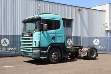 Veiling: Trekker Scania 124L 420 Diesel 2002, Scania, Groen, BTW verrekenbaar, Handgeschakeld