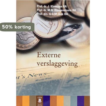 Externe verslaggeving - M.N. Hoogendoorn 9789011056084, Boeken, Verzenden, Gelezen, M.N. Hoogendoorn