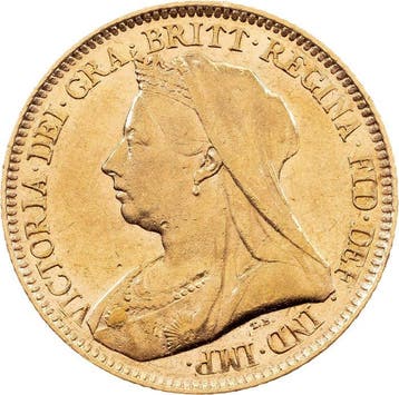 Verenigd Koninkrijk. Victoria. 1/2 Sovereign 1893