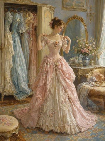 Shayer - A Moment Before the Ball - XL - 60x80cm - 1/1