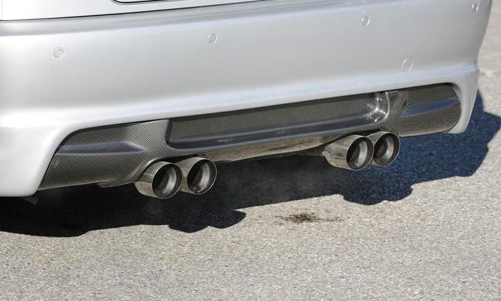 Rieger einddemper, M3-Look 4x90mm centrum Type 14, geschikt, Auto-onderdelen, Uitlaatsystemen, Nieuw, BMW, Verzenden