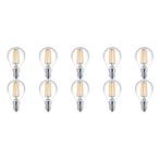 PHILIPS - LED Lamp 10 Pack - CorePro Luster 827 P45 CL - E14, Ophalen of Verzenden, Nieuw, E14 (klein), Led-lamp
