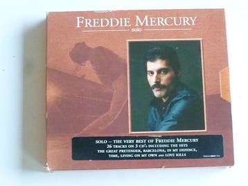 Freddie Mercury - Solo / The very best of Freddie Mercury (3, Ophalen of Verzenden, Zo goed als nieuw