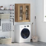 vidaXL Wandkast Artisan Eiken 69,5 x 34 x 90 cm, Minder dan 50 cm, Verzenden, Nieuw, Minder dan 100 cm