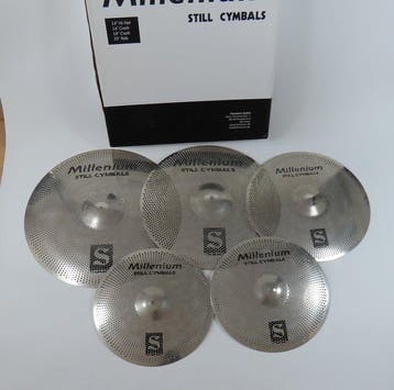 Millenium - Still Cymbals set - Hi-hat bekken set -, Nieuw
