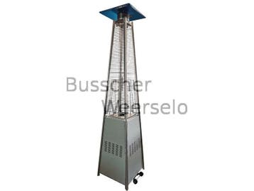 Terrasheater Piramide Gaskachel Fles binnenin Glazen buis, Gas, Overige soorten, Nieuw, Ophalen of Verzenden