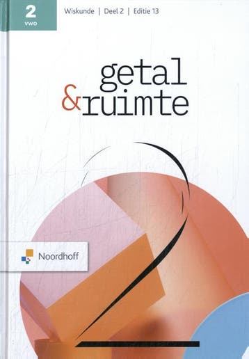 Getal  Ruimte 2 vwo deel 2 leerboek 9789001078799, Boeken, Verzenden, Zo goed als nieuw