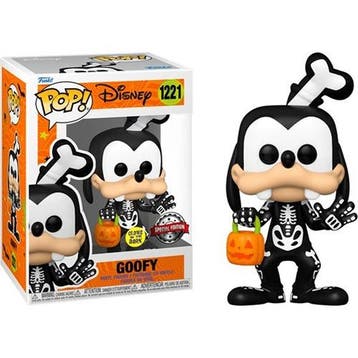 Funko Pop! Disney - Skeleton Goofy #1221  Glow in the Dark, Verzenden, Nieuw