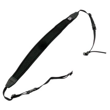 Caruba Camera Neckstrap Extra Long + Quick release - Zwart, Ophalen of Verzenden, Nieuw