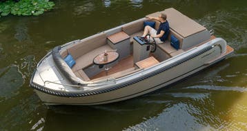 Reitdieper 634 Tender | 100% Elektrisch | 8 pers | Vaarklaar, Nieuw, Polyester, Elektrisch, Buitenboordmotor