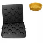 GGM Gastro | Vormplaat tartelettes - Rond - Ø 60mm - voor 13, Verzenden, Nieuw in verpakking