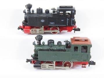 Fleischmann N - 7000 - Tender locomotief (2) - 2x ANNA -, Hobby en Vrije tijd, Modeltreinen | N-Spoor, Nieuw