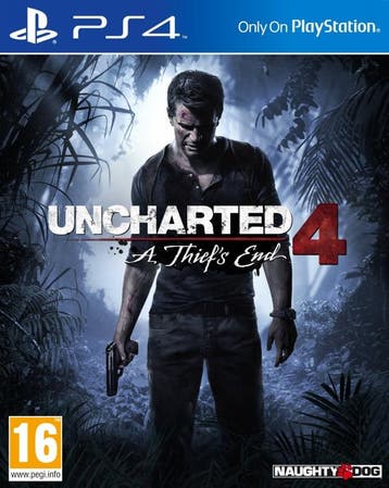 Playstation 4 Uncharted 4: A Thiefs End, Verzenden, Zo goed als nieuw