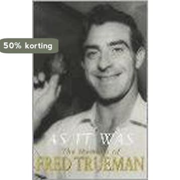 As it Was - Fred Trueman 9781405041485, Verzenden, Gelezen, Fred Trueman