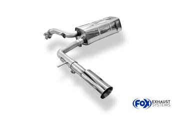 FOX Audi A2 - 1.4l - 34l tank einddemper - 1x90 type 25, Auto-onderdelen, Verzenden, Nieuw