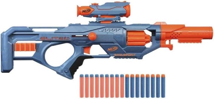 Nerf Blaster Eaglepoint RD-8 | Tweedekansje | OP=OP, Kinderen en Baby's, Speelgoed | Overig, Jongen of Meisje, Zo goed als nieuw