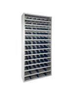 Vakkenkast schottenkast 198x100x30, 72 schotjes, grijs,, Ophalen of Verzenden, Nieuw