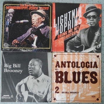 Mississippi John Hurt, Lightnin Hopkins, Big Bill Broonzy., Nieuw in verpakking