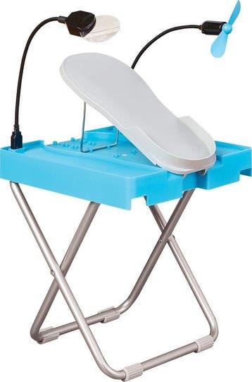 2dekans | Salon Step Deluxe - Pedicure Voetensteun, Ophalen of Verzenden, Zo goed als nieuw, Blauw