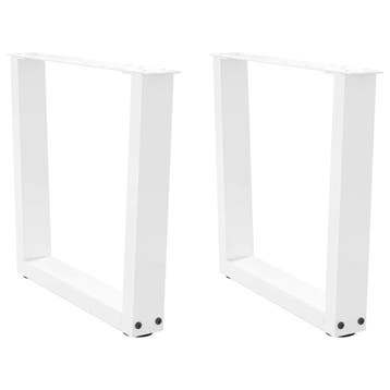 vidaXL Salontafelpoten 2 st V-vormig 60x(42-43,3) cm staal, Verzenden, Nieuw