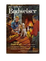 Budsweiser, Huis en Inrichting, Woonaccessoires | Wanddecoraties, Ophalen of Verzenden, Nieuw