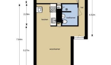 Te Huur 3 Kamer Appartement Hoge Bothofstraat In Enschede, Huizen en Kamers, Direct bij eigenaar, Overijssel, Enschede, Appartement