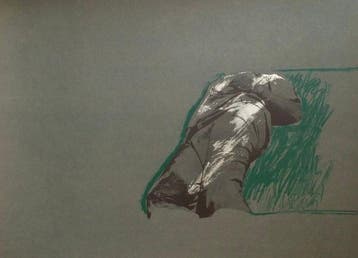 Rafael Canogar (1935) - Figura sobre la hierba
